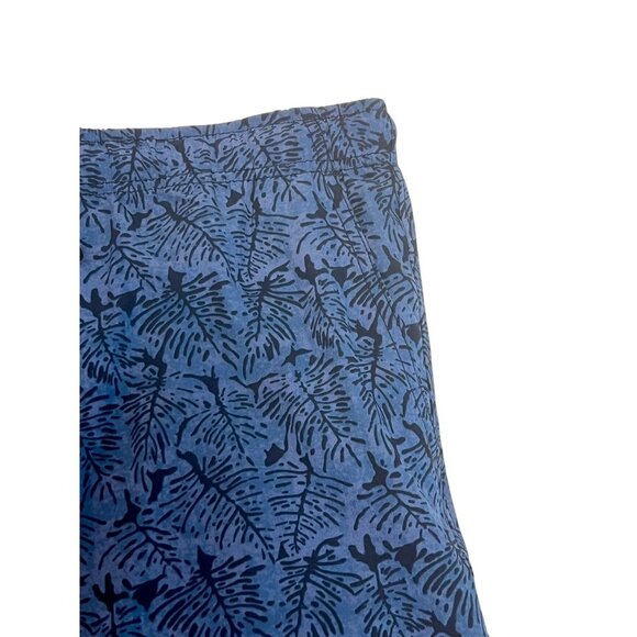 Tailor Vintage Shorts Mens Large Leaf Print PURE teccool Drawstring Swim Trunks - Picture 6 of 16